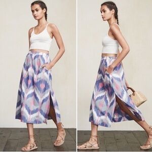 REFORMATION Taza Midi Skirt